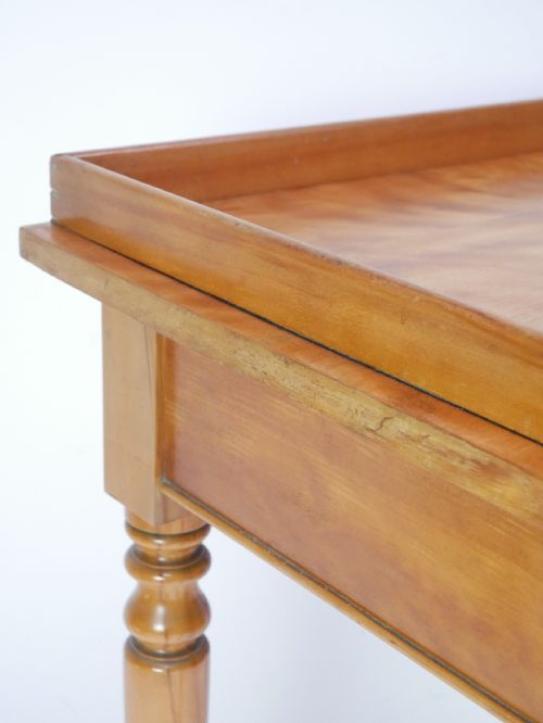 SATINBIRCH SIDE LAMP TABLE - ADDITIONAL PHOTO 7