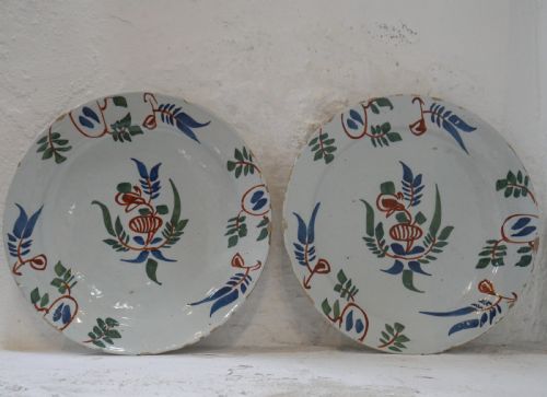 PAIR SMALL DELFT PLATES - ADDITIONAL PHOTO 17