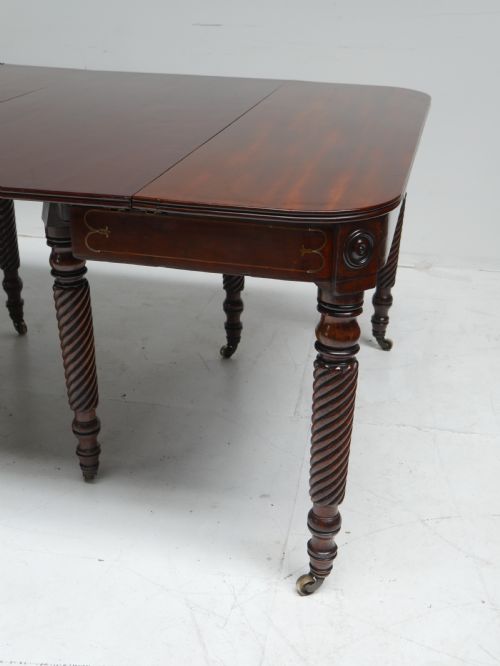 LARGE IRISH FOLDING DINING TABLE - ADDITIONAL PHOTO 1