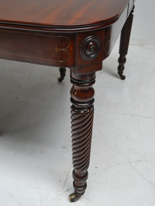 LARGE IRISH FOLDING DINING TABLE - ADDITIONAL PHOTO 2