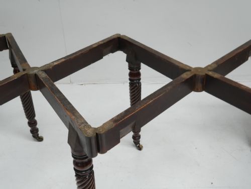LARGE IRISH FOLDING DINING TABLE - ADDITIONAL PHOTO 11
