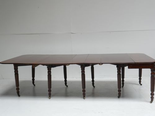 LARGE IRISH FOLDING DINING TABLE - ADDITIONAL PHOTO 16