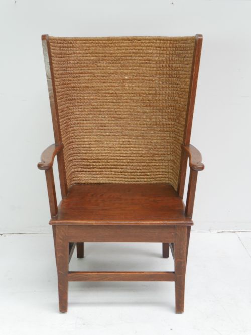 Full Size Oak Orkney Chair