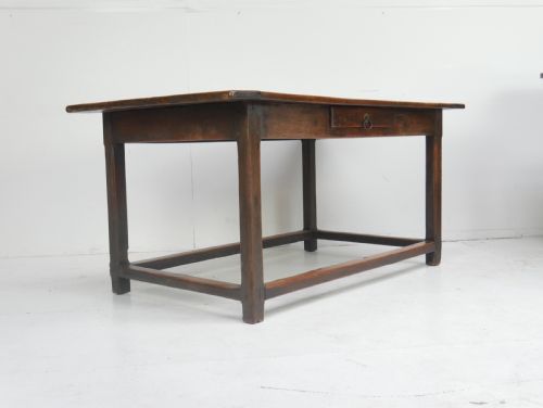 GEORGIAN OAK SIDE HALL TABLE - ADDITIONAL PHOTO 1