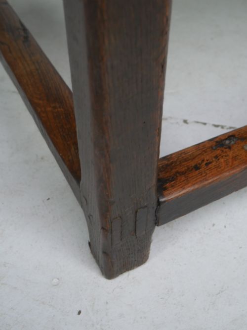 GEORGIAN OAK SIDE HALL TABLE - ADDITIONAL PHOTO 5