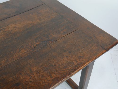 GEORGIAN OAK SIDE HALL TABLE - ADDITIONAL PHOTO 6