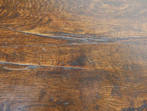 GEORGIAN OAK SIDE HALL TABLE - ADDITIONAL PHOTO 7