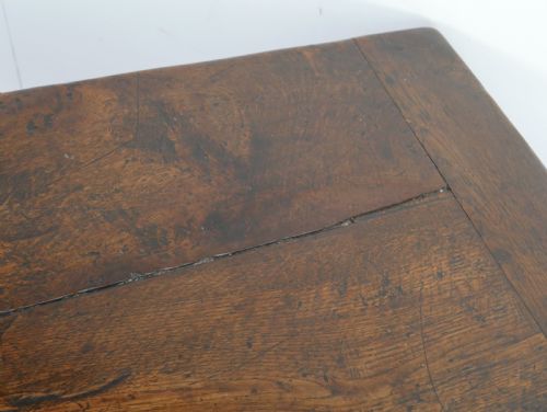 GEORGIAN OAK SIDE HALL TABLE - ADDITIONAL PHOTO 8