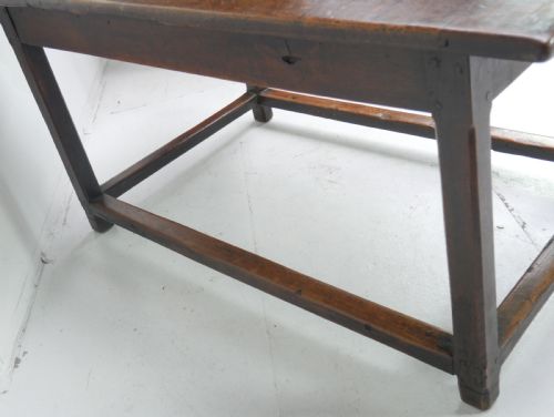 GEORGIAN OAK SIDE HALL TABLE - ADDITIONAL PHOTO 10