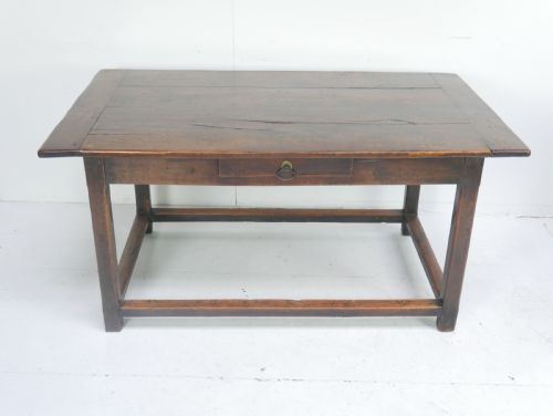 GEORGIAN OAK SIDE HALL TABLE - ADDITIONAL PHOTO 13