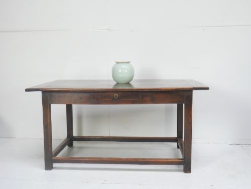 GEORGIAN OAK SIDE HALL TABLE - ADDITIONAL PHOTO 14