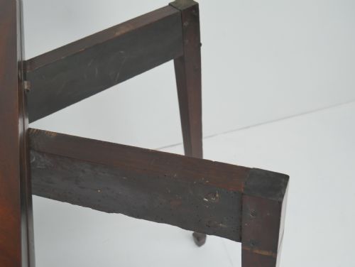 GEORGIAN DEMI LUNE SIDE TABLE - ADDITIONAL PHOTO 5