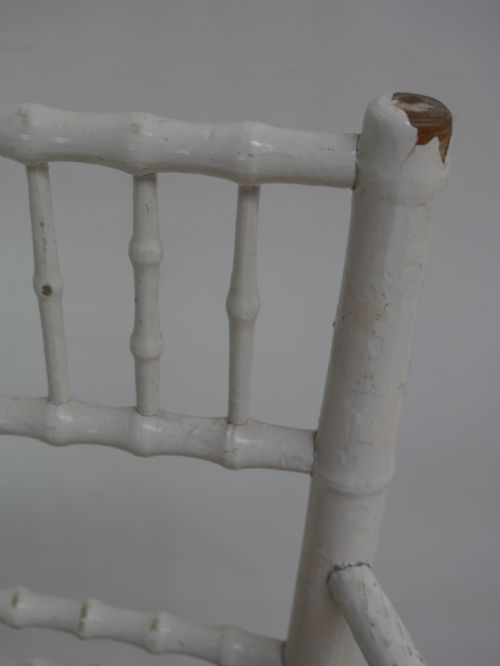 PAIR CANE SUSSEX CHAIRS - ADDITIONAL PHOTO 10