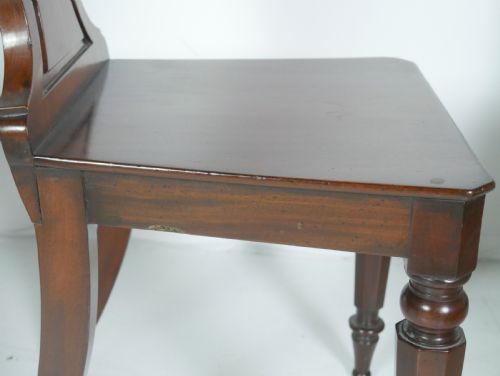 PAIR REGENCY HALL CHAIRS - ADDITIONAL PHOTO 12