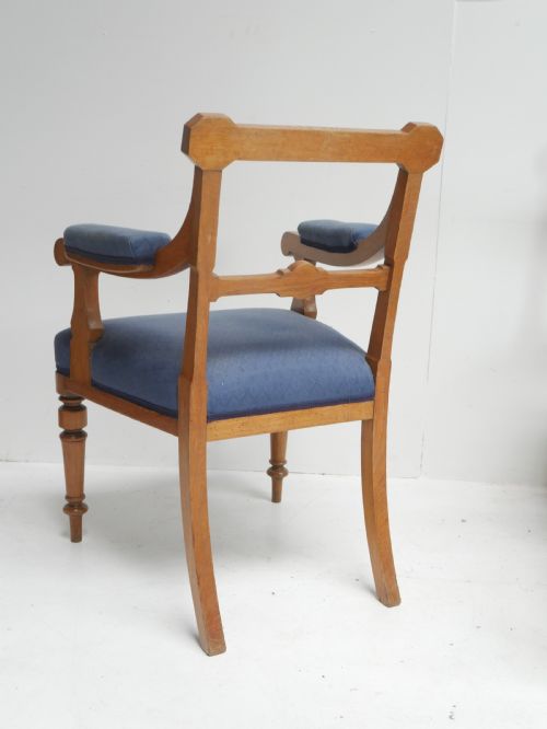 SET 12 OAK DINING CHAIRS - ADDITIONAL PHOTO 6