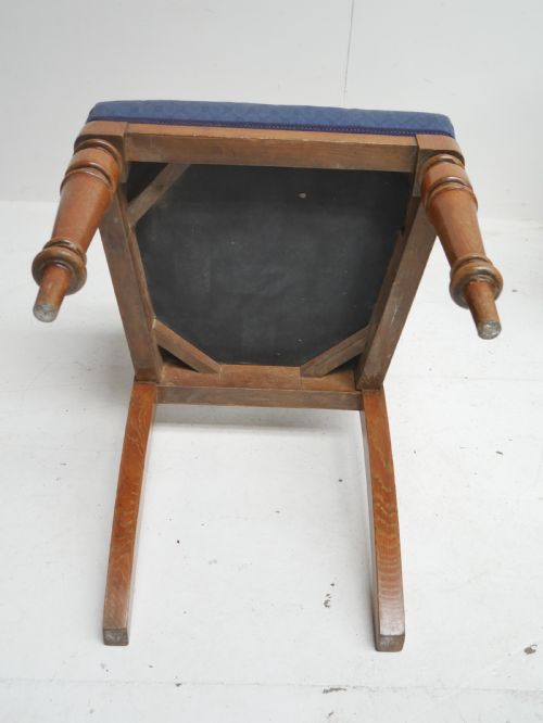 SET 12 OAK DINING CHAIRS - ADDITIONAL PHOTO 11