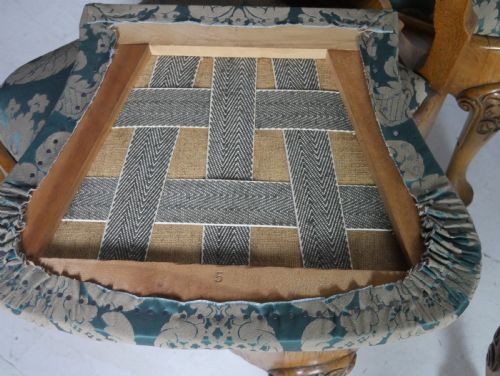 SET 14 OAK DINING CHAIRS - ADDITIONAL PHOTO 9