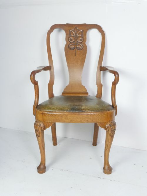 SET 14 OAK DINING CHAIRS - ADDITIONAL PHOTO 13