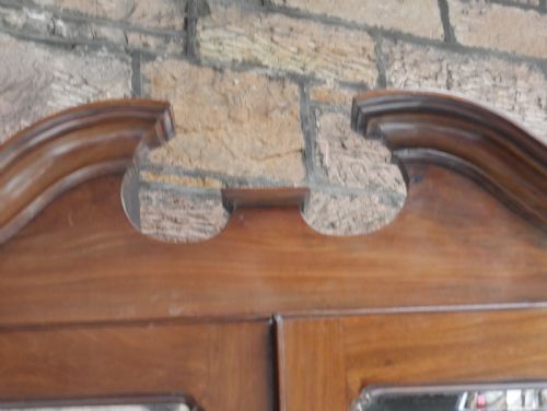 TALL GEORGIAN BUREAU BOOKCASE - ADDITIONAL PHOTO 10
