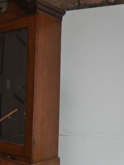 TALL GEORGIAN BUREAU BOOKCASE - ADDITIONAL PHOTO 12