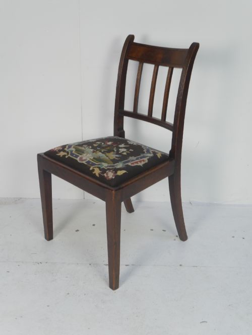 SET 6 GEORGIAN DINING CHAIRS - ADDITIONAL PHOTO 1