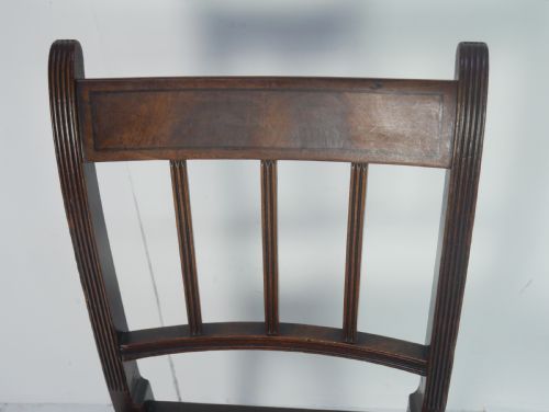 SET 6 GEORGIAN DINING CHAIRS - ADDITIONAL PHOTO 4