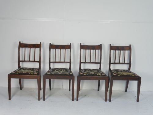 SET 6 GEORGIAN DINING CHAIRS - ADDITIONAL PHOTO 11
