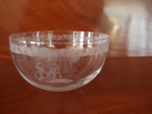 SET 4 ENGRAVED FINGER BOWLS - ADDITIONAL PHOTO 1