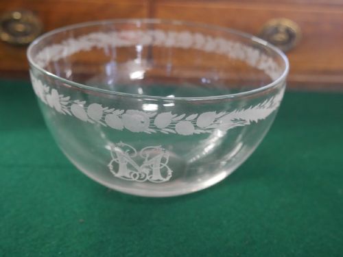 SET 4 ENGRAVED FINGER BOWLS - ADDITIONAL PHOTO 4