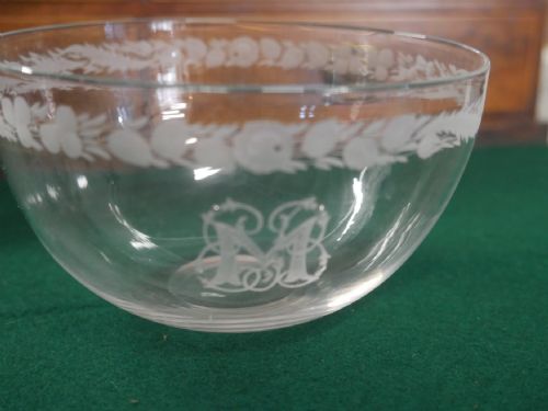 SET 4 ENGRAVED FINGER BOWLS - ADDITIONAL PHOTO 6