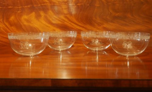 SET 4 ENGRAVED FINGER BOWLS - ADDITIONAL PHOTO 7