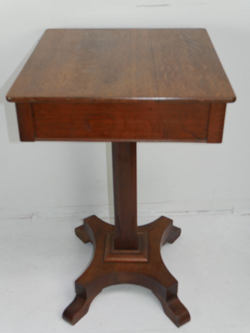 OAK LAMP SIDE TABLE - ADDITIONAL PHOTO 5