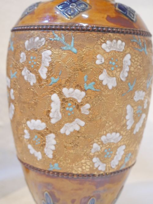 PAIR ROYAL DOULTON VASES - ADDITIONAL PHOTO 1