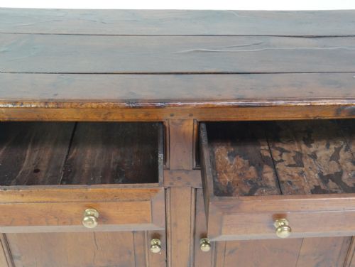 GEORGIAN WELSH OAK DRESSER - ADDITIONAL PHOTO 4