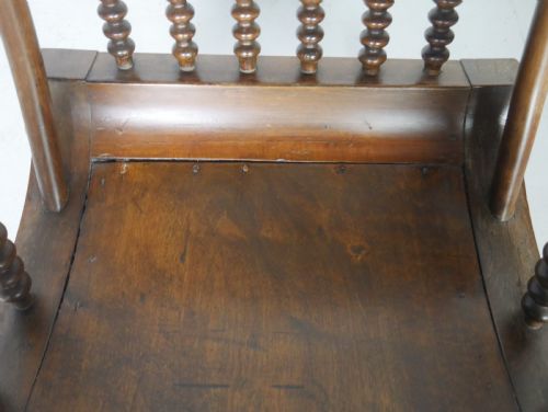 SCOTTISH VERNACULAR BOBBIN ROCKING CHAIR - ADDITIONAL PHOTO 6