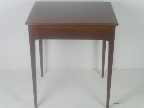 MAHOGANY LAMP TABLE 675CM WIDE - ADDITIONAL PHOTO 5
