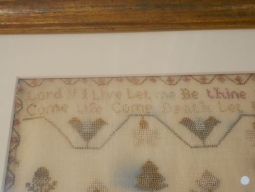 18TH CENTURY SAMPLER - ADDITIONAL PHOTO 6