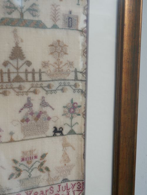 18TH CENTURY SAMPLER - ADDITIONAL PHOTO 12