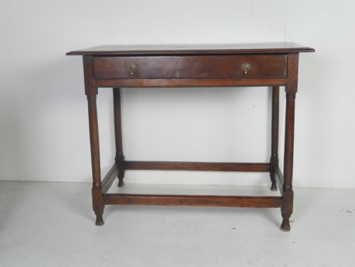 GEORGIAN OAK SIDE TABLE - ADDITIONAL PHOTO 8