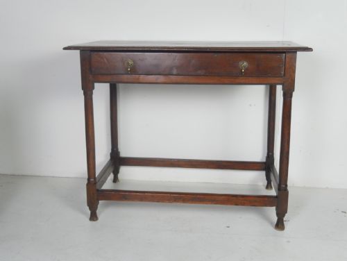 GEORGIAN OAK SIDE TABLE - ADDITIONAL PHOTO 2