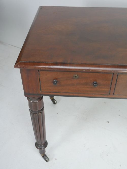 ENGLISH FREESTANDING REGENCY DESK - ADDITIONAL PHOTO 3