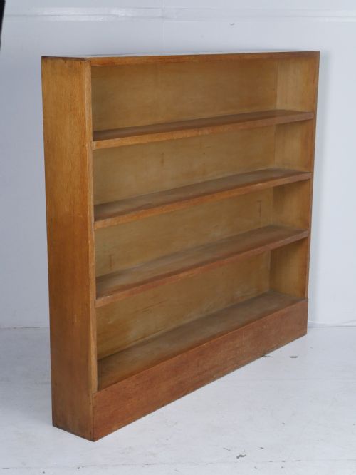 OAK OPEN BOOKCASE - ADDITIONAL PHOTO 9