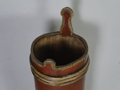 PAINTED SCANDINAVIAN UMBRELLA STAND - ADDITIONAL PHOTO 1