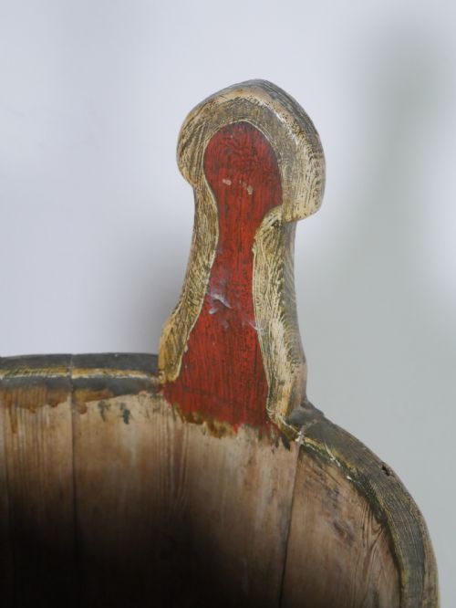 PAINTED SCANDINAVIAN UMBRELLA STAND - ADDITIONAL PHOTO 5