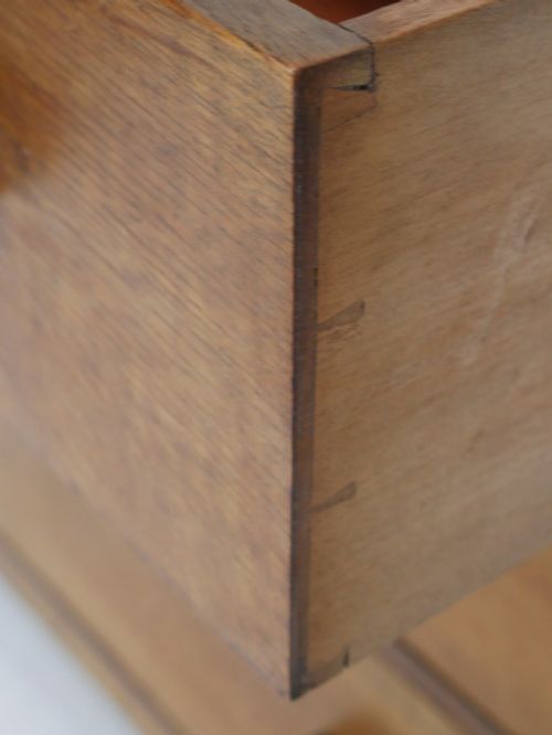 OAK CHEST OF DRAWERS - ADDITIONAL PHOTO 6