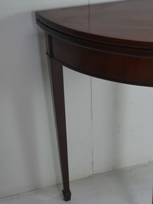 GEORGIAN HALF MOON SIDE TABLE - ADDITIONAL PHOTO 3