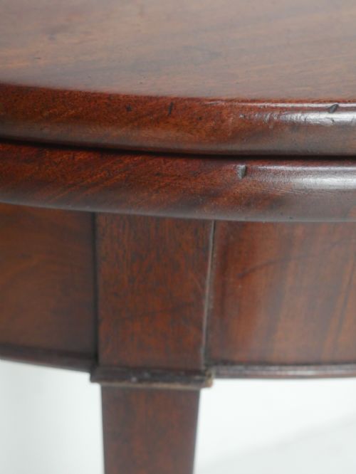 GEORGIAN HALF MOON SIDE TABLE - ADDITIONAL PHOTO 5