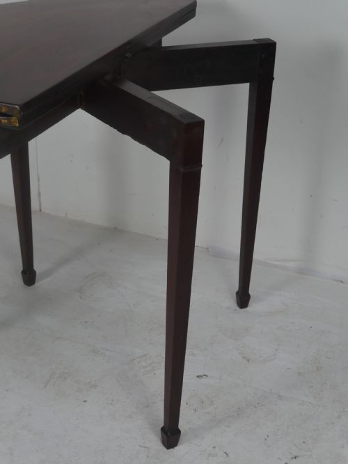 GEORGIAN HALF MOON SIDE TABLE - ADDITIONAL PHOTO 9