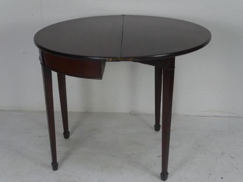 GEORGIAN HALF MOON SIDE TABLE - ADDITIONAL PHOTO 10