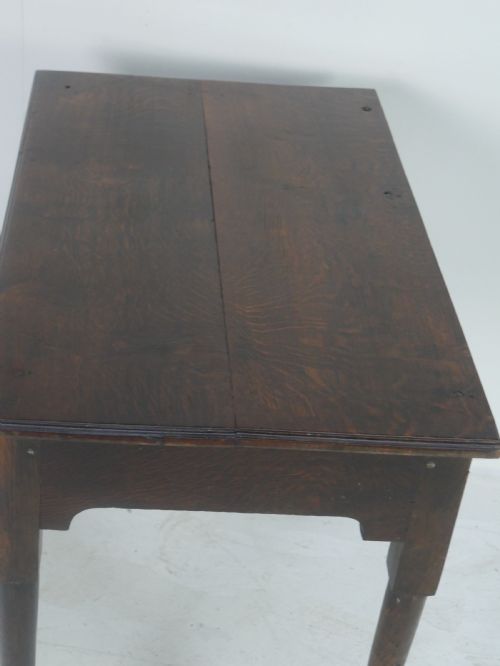 OAK SIDE TABLE 83CM WIDE - ADDITIONAL PHOTO 4